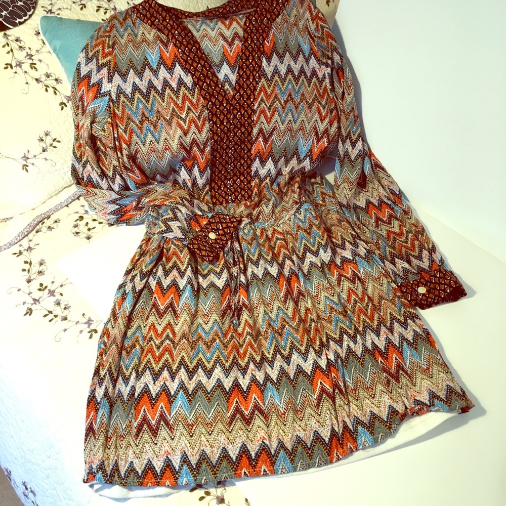 LovPosh Boho Tunic dress - Jr Med